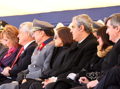 El Fiscal Nacional, Sabas Chahuán, junto a las más altas autoridades del país, participaron del homenaje a Bernardo O'Higgins.
