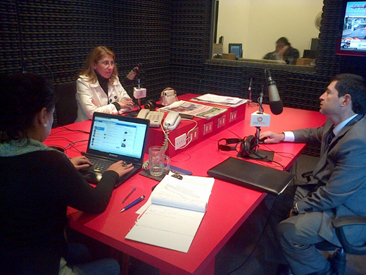 Fiscal Regional Mauricio Richards, en programa radial