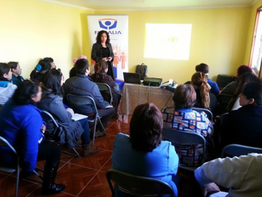 Profesionales y técnicos del Centro de Salud de Calera de Tango recibieron la capacitación de la Fiscalía Occidente.