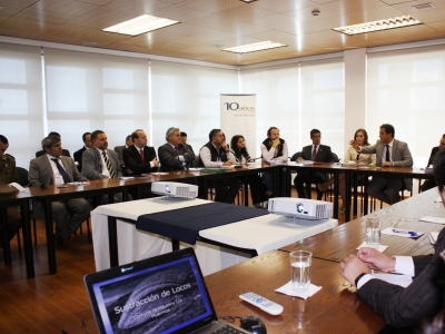 La reunión se realizó este miércoles en dependencias de la Fiscalía Regional de Los Lagos en Puerto Montt.