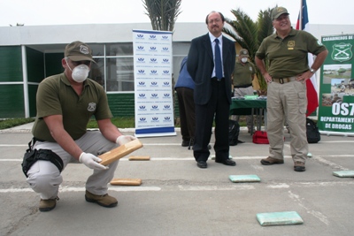 La investigación de la Fiscalía y Carabineros del OS7 permitio incautar casi 30 kilos de cocaína.