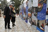 La exposición fue vista en Santiago por altas autoridades, como la Presidenta Michelle Bachelet. 
