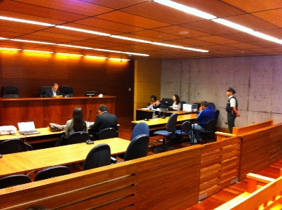 Audiencia de lectura de sentencia.