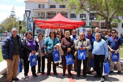 La Fiscalía atendió consultas de los adultos mayores.