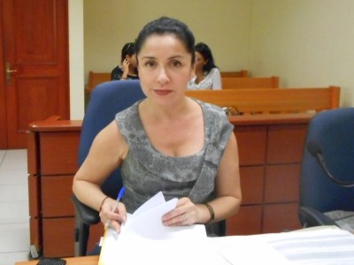 Fiscal adjunto Yasmina Aspe Rosas