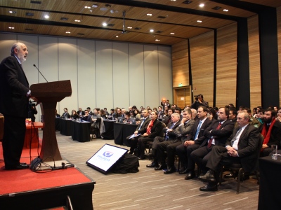 Fiscal Nacional Jorge Abbott participó en la apertuda de Jornadas Chilotas de Derecho.