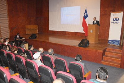 En Chañaral el encuentro con la comunidad se desarrolló en el Liceo Federico Varela.