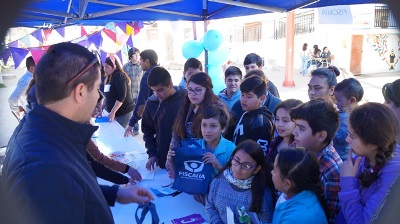 La Fiscalía de Vicuña estuvo presente en esta feria de los derechos.