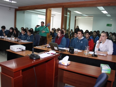 Con un juicio oral simulado terminó proyecto "Educación en Justicia" de Fiscalía Regional de Los Lagos.