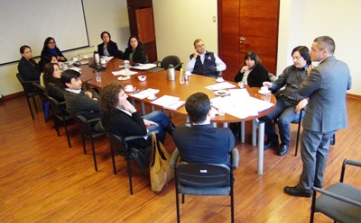 En la actividad participaron profesionales del SML, CAVI y DAM de Coyhaique y Puerto Aysén.