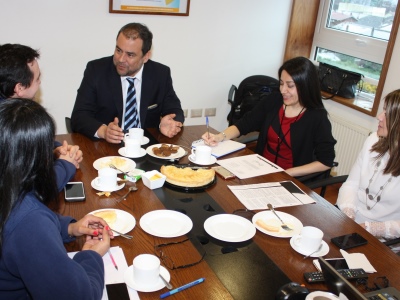 Reunión se efectuó en la Fiscalía Regional de Los Lagos en Puerto Montt.