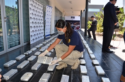 La droga estaba en varios domicilios y al interior de las estructuras de carros de verduras.