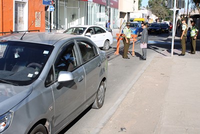 Hasta el lugar del accidente llegó el fiscal de turno, Ariel Guzmán Moya.