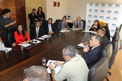 La importante reunión se llevó a cabo en dependencias de la Fiscalía Regional de Atacama. 