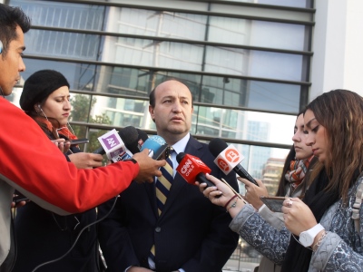 El Fiscal Manuel Guerra, Fiscal Regional Metropolitano Oriente.