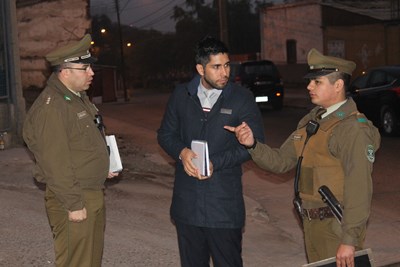 Hasta el lugar de los hechos llegó el fiscal de turno Luis Miranda Flores para indagar lo ocurrido. 