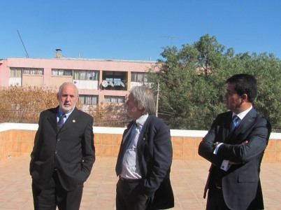 El Fiscal Nacional Jorge Aboot, junto al Fiscal Regional Alberto Ayala y el Fiscal Jefe de Calama, CRistian Aliaga.