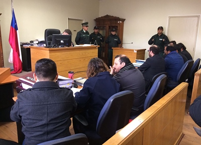 En la audiencia el fiscal Jorge Hernández logró acreditar cada una de las actuaciones de los integrantes de la red de explotación sexual infantil. 