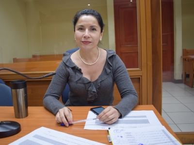 Fiscal adjunto Yasmina Aspe.