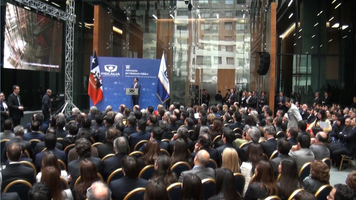 Ceremonia de Aniversario e inauguración del edificio de la Fiscalía Nacional