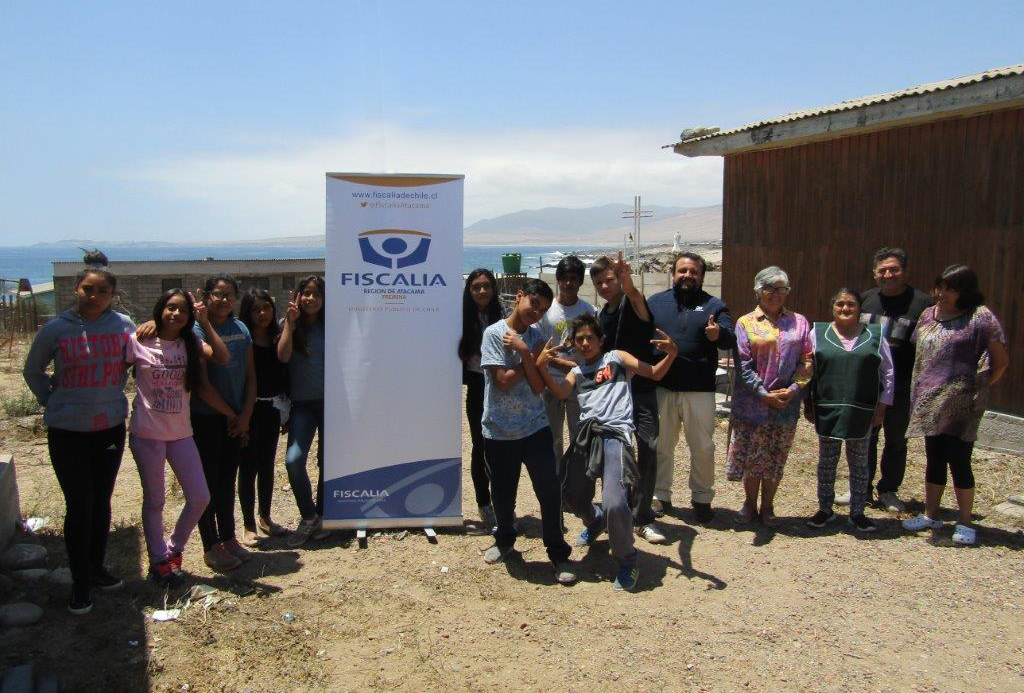 El fiscal Jorge Hernández valoró el interés y la activa participación de los jóvenes asistentes.