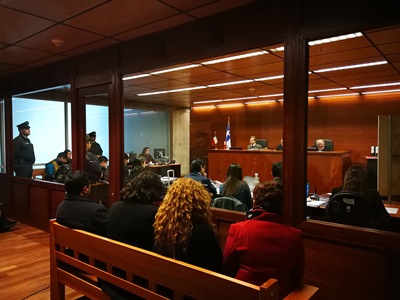 El juicio se desarrolló en el Tercer Tribunal Oral de Santiago.