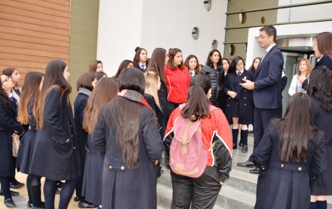 Alumnas de Punta Arenas en Fiscalía Local