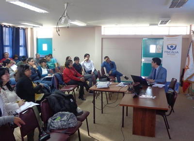 La actividad se llevó a cabo en dependencias del Liceo Manuel Magalhaes de esta comuna.