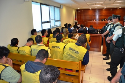 En noviembre de 2017, la Fiscalía Regional de Arica y Parinacota dirigió un masivo procedimiento desarticulando esta red internacional.