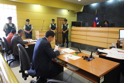 En la audiencia de formalización se conocieron los antecedentes reunidos durante la etapa inicial de la investigación.  