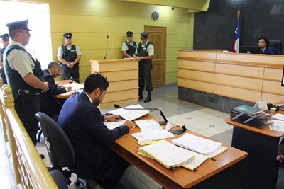 La audiencia de formalización de cargos en contra del imputado fue asumida por el fiscal Luis Miranda Flores.