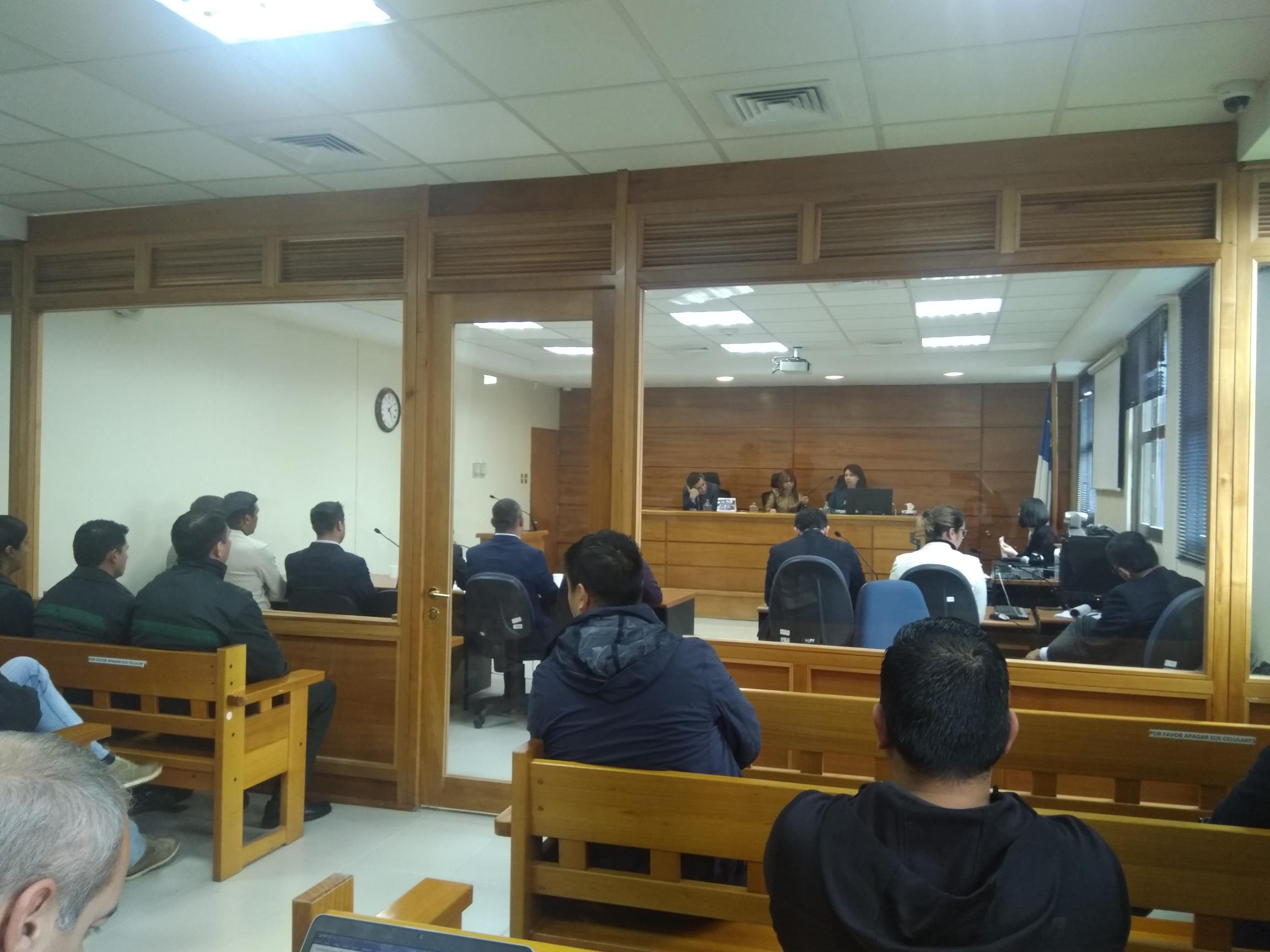 El juicio oral de esta causa se efectuó en octubre de 2018.