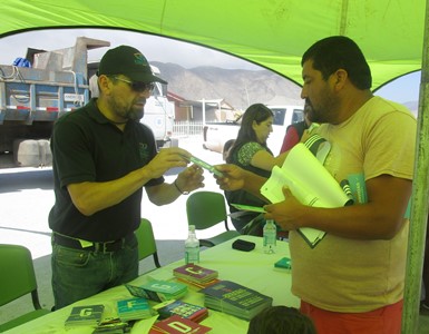 En las tres actividades el fiscal Marcelo Torres mantuvo contacto directo con la ciudadanía.