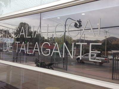 La Fiscalía de Talagante tiene jurisdicción sobre los delitos ocurridos en Peñaflor.