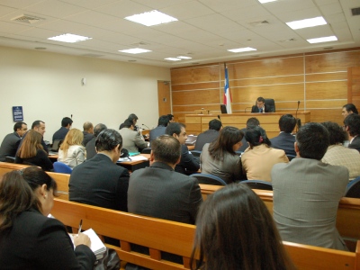 Con la presencia de la Fiscalía, los abogados querellantes y todas las defensas se realizó la audiencia de hoy.