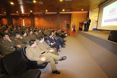 A la importante actividad asistieron representantes de Carabineros y la PDI de toda la  