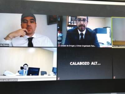 La audiencia de control de detención y formalización se realizo por sistema de videoconferencia.