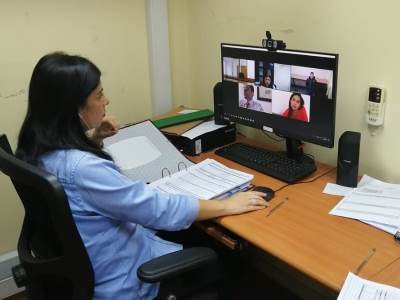 La audiencia estuvo a cargo de la fiscal Virginia Aravena y se realizó por sistema de videoconferencia.