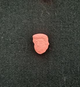 La mayoría de las pastillas de Éxtasis tenían el diseño del rostro del mandatario estadounidense.