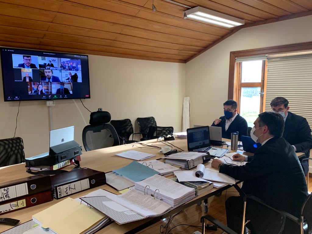 Los fiscales de SACFI formalizaron a los imputados por videoconferencia.