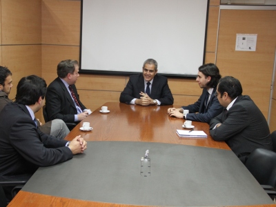 La reunión se realizó en la Fiscalía Nacional