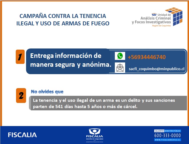 Puedes aportar información en el siguiente contacto