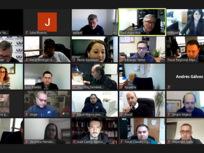 Esta es primera vez que la reunión de las fiscalías de la macrozona norte se realiza por sistema telemático.