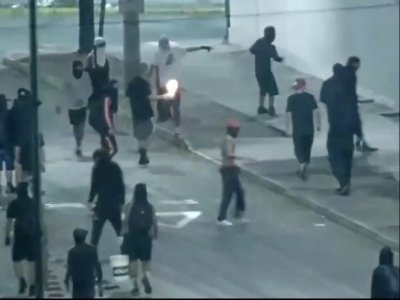 La zona cero de Iquique estaba ubicada en una zona comercial de la ciudad, con bancos, supermercados y mall.