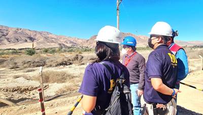 Funcionarios de la Bidema realizaron diligencias en terreno la mañana de este martes.