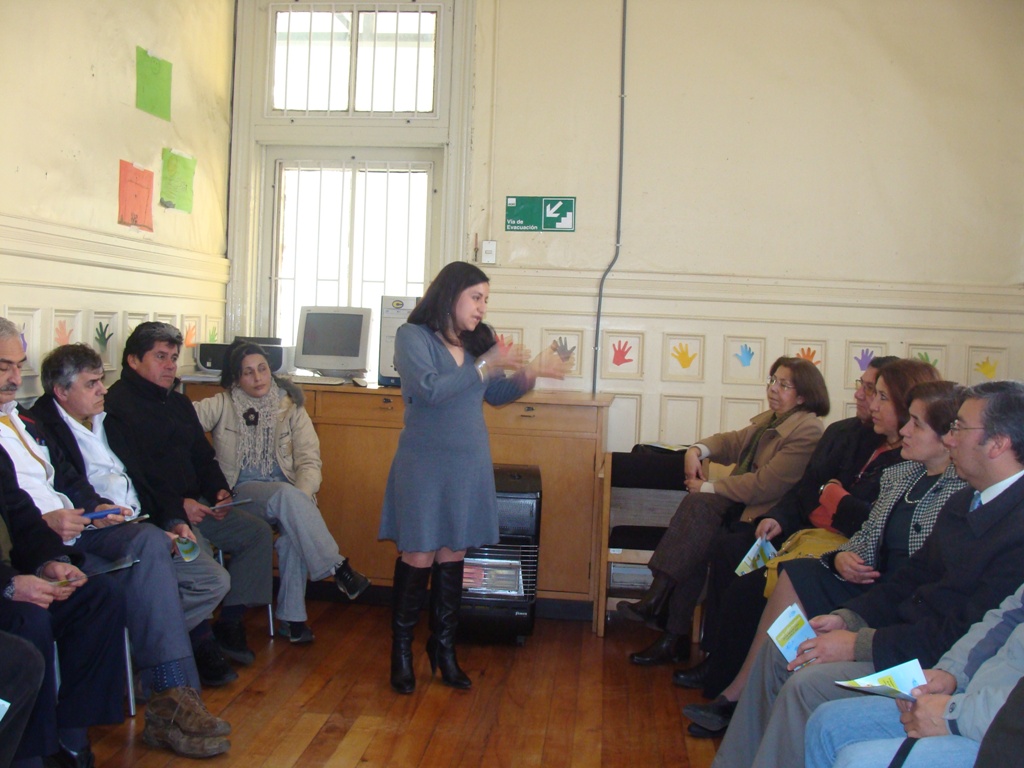 El lanzamiento de la campaña se realizó en el colegio Alonso de Ercilla de Valdivia