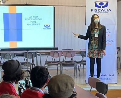 La Fiscalía de La Serena realizó esta actividad junto con la comunidad educativa del colegio Trinity