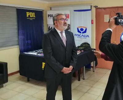 El Fiscal jefe de Ovalle, Carlos Jiménez, destacó el trabajo colaborativo con la PDI.