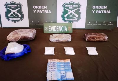 Los imputados fueron formalizados por el delito de tráfico de droga.