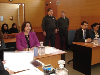 La fiscal María Soledad Salas (a la izquierda) dijo que "toda la prueba fue valorada por el tribunal"